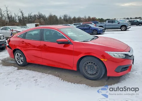 2018 Honda Civic Lx из США, поврежденный, VIN 2HGFC2F51JH557000